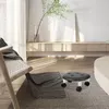 Cuscino in plastica Sgabello con rotelle Sedia bassa Sedile per la casa Ruote Mini scrivania per adulti con rotelle