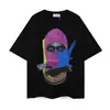 2024 Brand Designer Mens T-Shirts IH NOM UH NIT Letter Masked Men Printed Casual Short Sleeve Men Women 100% Cotton Loose Comfortable T Shirt Size S-XL AB