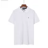 メンズTシャツデザイナーメンズポロシャツの刺繍ウォーホースビジネススポーツカジュアルサマーコットンスリムフィットショートスリーブトップ1 Q240401