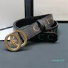 Designer quiet belts for women head genuine leather belts Gold Buckle Casual Business Strap fashion mens wholesale gift