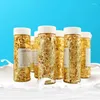 Baking Moulds 1PCS Genuine Gold Leaf Schabin Flakes 2g 3g Decorative Dishes Chef Art Cake Decorating Tools Chocolates