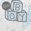 Tende da doccia Baby Boy Babyshower Gender Reveal Tenda 72x72 pollici con ganci Modello fai da te Protezione della privacy