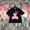 Designer-Kleidungssets für Kinder, Kinder-T-Shirt, rosa, mit Monogramm, Shortst-Mode, britische Modemarke, Sommer-Kinderschätze und Mädchen-Baumwoll-Zweiteiler, jjt