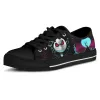 Обувь Elviswords Nightmare Jack и Sally Design Sneaker для женщин кошмар перед рождественскими туфлями для рождественской обуви для девочек теннисные туфли Zapatos