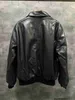 Designer High version BL Home New Leather Coat Fashionable 100 OS Style Loose fit Men's and Women's Same Style Leather Coat K5TD