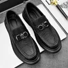 Vrijetijdsschoenen die echt leer voor heren verkopen Europa Amerika Slijtvaste loafers Kantoor lage top Gratis levering