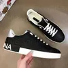 Luxury Brand Casual Shoes Designer Sneakers Outdoor Letter Men Shoes High Quality Women Fashion and Comfortable Calf Leather Sneakers