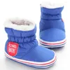 Boots Toddler Baby Boys Shoes Soft Crib Sole Born Kids Babe Winter Warm Casual Black Gray Blue 0-18M