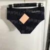 Lettres Femmes Slips Marron Rouge Marine Femmes Boxers De Luxe Designer Mode Lingerie Bottomings