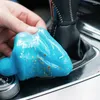 Solutions de lavage de voiture, Gel doux multifonctionnel pour l'intérieur, outil Portable, poussière de saleté, fournitures réutilisables