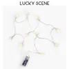 LED Strings Stars Light String Decorative Lights Colored Festival Glow Battery Decoration Dressup S00509 YQ240401