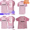 Jerseys de football 2024 Porcinos FC Nadir Jacobo O.Coll Dorkis Accueil Chemise de football couleur poudre à manches courtes Aldt Uniformes Drop Delivery S Ots5A