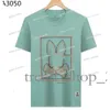 Physcho Bunny Coniglio Polo T Shirt Designer T-shirt da uomo Trendy Fashion USA High Street Manica corta Magliette Abbigliamento Streetwear Coniglietto psicologico Psyco Bunny 143