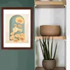 Decoratieve Beeldjes 3 stks Huishoudelijke Muur Decor Zonnebloem Patroon Maan Canvas Schilderij Posters