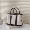 Women Brand Desiger Canvas Tote Grand Bag Big Handbag Luxury Beach Ladies Hand Bags Dermis Leather Bolsos Shopping Travel 240329