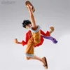 Anime manga 15cm en bit shf apa d luffy action siffror pvc kriget av öarna spöke samlingsmodell ornament leksaker 240401