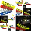 Party Favor Car Stickers Trump 2024 MAGA Reflekterande dekoration för vindrutan Trunk Fuel Tank Cap Bumper Motorcykel Drop Delivery Ho DH2OT