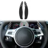 Panamera/Cayenne/911/918 Spyder/Boxster/Cayman Gear Shifter Randdle için direksiyon simidi karbon kürek parçaları