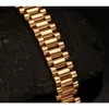 Catena Vnox Bracciale da uomo Braccialetti a catena robusta color oro Braccialetti in acciaio inossidabile Gioielli maschili Trasporto di goccia Q240401