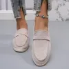 Lägenheter casual loafers gummi ensamma lätta 2023 kvinnors skor trend mode slipon röda sneakers enkelhet oxford singel skor 43
