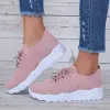 Boots rimocy Lightweight Slip on Platform Sneakers Femme Fashion Colorful Treed Chores Chaussures femme Casual Running Walking Chaussures Mesdames