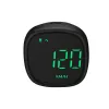 Car Compass New Gps Hud Digital Clock Speedometer Head Up Display Over-Speed Alarm Fatigue Driving Reminder Accessories Drop Delivery Otxvf