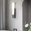 Vägglampa nordisk marmor design studie sovrum ljus vintage grön led konst dekor belysning tv soffa bakgrundslampor vardagsrum