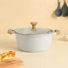 Köksredskap sätter nordiska hushållskrukor och kokkärl Maifan Stone Combination Frying Soup Home Kitchen Supplies
