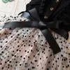 Fashion Sequin s Cute Big Bow Party Little Princess Dress Birthday Gift Flower Girls Dres1 2 3 4 5 6 Years Baby Kids Clothes y240326