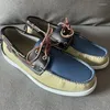 Casual Shoes 2024 Trend Handmade Men Brand Fashion Boat For Mens Leather Flats Shoe Man Good Quality Walking