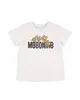 Moda Ragazzi Ragazze orso lettera stampata T-shirt INS bambini cartone animato manica corta tees 2024 Estate bambini cotone casual top abiti firmati S1281