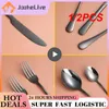 Spoons 1/2PCS Color Stainless Steel With Long Handle Rose Gold Soup Spoon For Ice Cream Dinner Rice/Salad