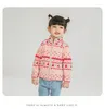 Kurtki dziewczyny kurtka miękka różowy kolor ubrania odzieży dziecięce rozmiar 90-150