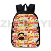 Sacs 3D Cartoon Printing Lalafanfan Duck Sac à dos pour adolescents filles 12/16 pouces