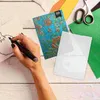 Opslagflessen Reliëfbord Kerstversiering Blanco stencilpapier Acryl Kaart maken Benodigdheden