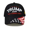 2024 Trump Hat Casquette d'élection présidentielle américaine Casquettes de baseball Casquettes de sport en coton à rebond réglable FY8669 0401