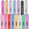 Garrafa 15pcs Perfume Atomizador 5ml Perfume Travel Bottle Recarregável Perfume Atomizador Spray Garraneiro de spray ATOMIZER VAIO MINI COLORNA