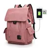 Sac à dos Oxford pour femmes et hommes, avec chargeur USB, décontracté, pour ordinateur portable, grande capacité, sac de voyage unisexe, sac d'école pour adolescents