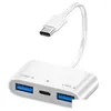 USB Hubs Mini Typec 3 i 1 MTI Port Docking Station för bärbara datorer Drop Delivery Computers Networking Computer Accessories OTJRN