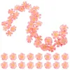 Decorative Flowers 100 Pcs Bulk Simulated Plum Blossom Head Artificial Decoration For Wedding