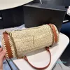 Sac à bandoulière en chaîne pour femmes, grand fourre-tout de styliste, sacoche à pousser 33cm