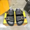 Zapatillas de marca de diseñador, sandalias Baguette de lujo, zapatos para hombre, almohadas, cuero cómodo, lona colorida, moda de verano, zapatillas de playa