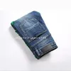 Men's Jeans New Fashion Blue Jeans Ripped Letter Embroidered Stretch Mid-Rise Small Feet Men's Jeans Belt For Jeans Belts For Men Jeans Big And Tall Jeans