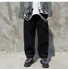 Mens Pants 2023 Spring Fashion Classic Brand Men Wide Legs Casure Corduroy Overalls High Street Hip Hop Superior Quality Trousers Drop Dhiyf