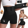 Lady Vita Tummy Shaper Body shaper pantaloni di compressione addominale potente cintura elastica regolabile in vita modellatura di sollevamento dell'anca