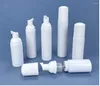 Storage Bottles 10Pcs/lot 30/60/80/100ml White Plastic Foam Dispenser Soap Mousse Bottle Cleaning Washing Travel Portable Dispensing