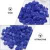 Decorative Flowers 50 Pcs Simulation Rose Head Fake Flower Heads Bouquet Artificial Wedding Decor Bubble