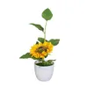 Decorative Flowers Outdoor Hanging Baskets With Artificial Faux Plants Decorations