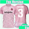 Fotbollströjor 2024 Porcinos FC Nadir Jacobo O.Coll Home Powder Color Football Shirt Short Sleeve Aldt Uniforms Drop Delivery Sport O Otway