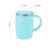 Mugs Water Mug Multi-function Leak-proof Stainless Steel Heat Insulation Double-layer Taza Coffee Anti-scald 500ml Portable